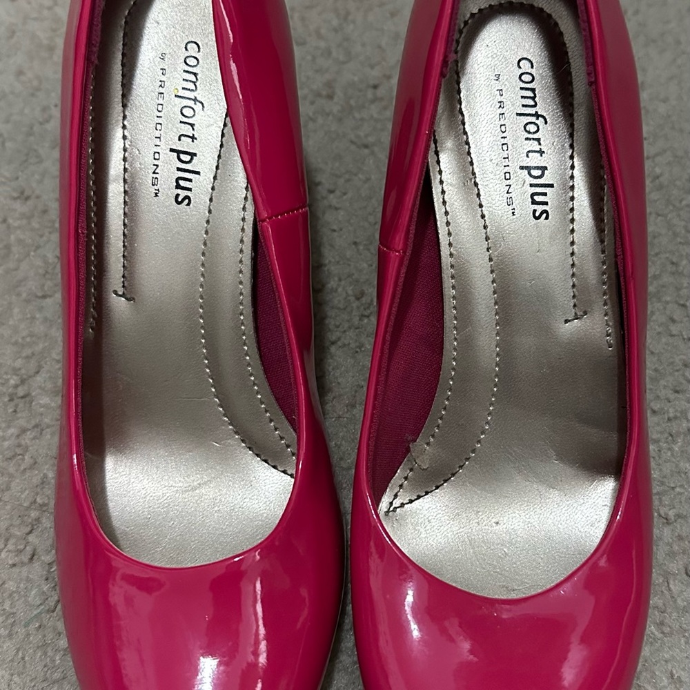 Hot pink heels